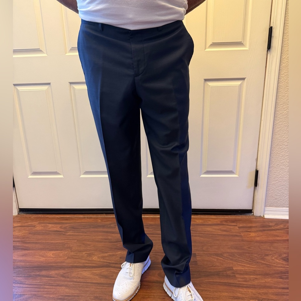 Express Classic Photographer Navy Dress Pants